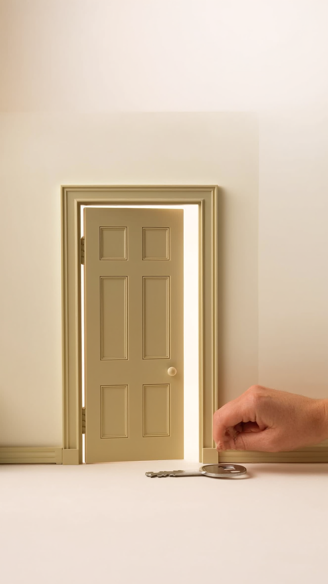 Dollhouse Door Template 1:12 Scale