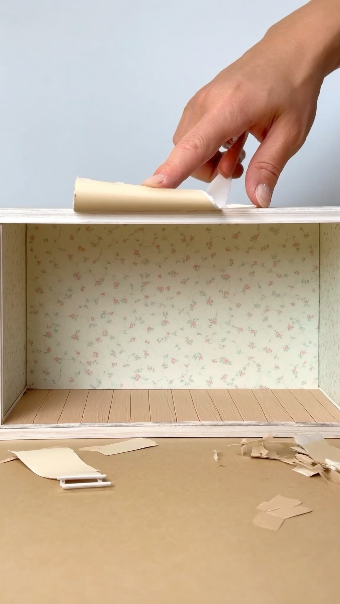 Dollhouse Wallpaper & Flooring Printable 1:12 Scale