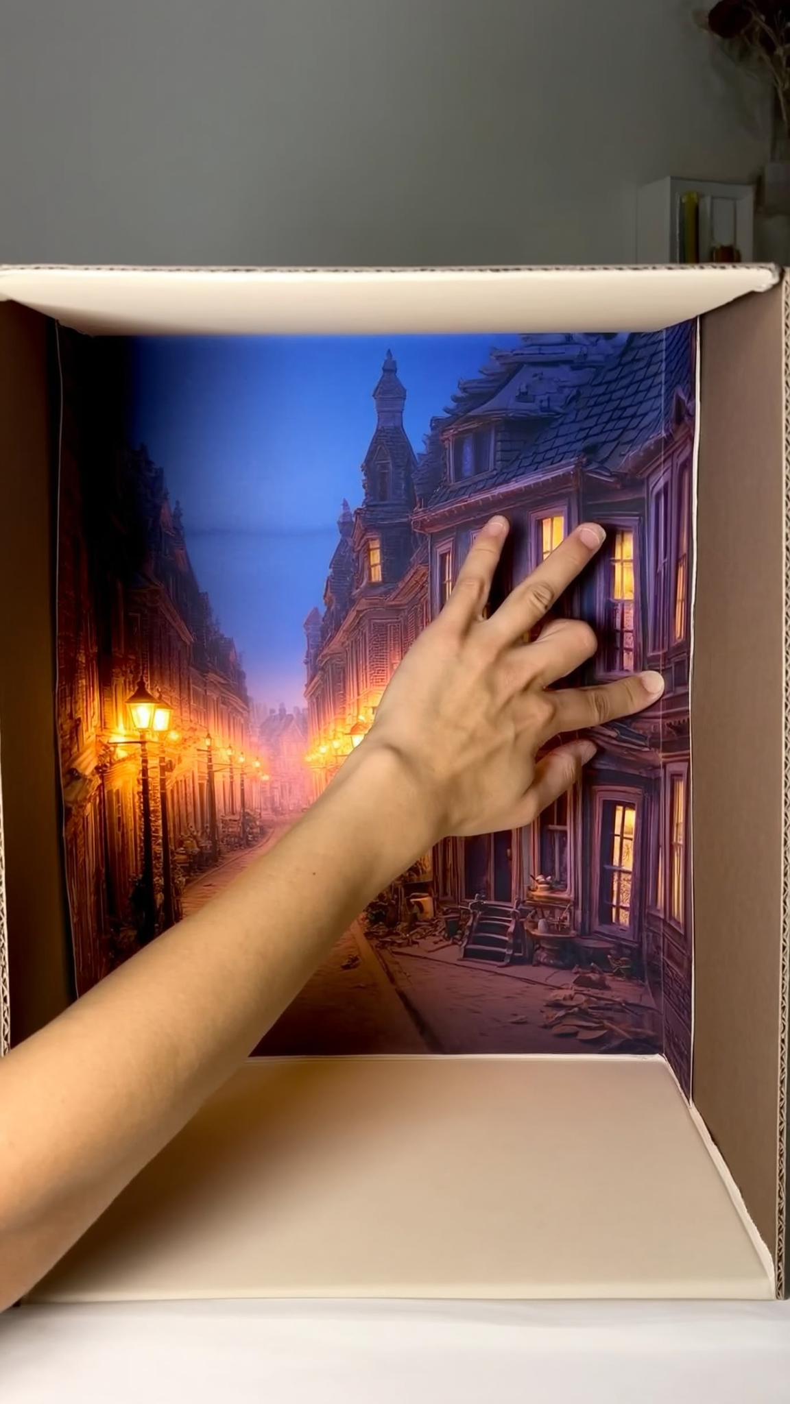 Hidden Diorama Backdrops 1:12 Scale